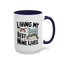 Animal Mug - Living My Best Nine Lives