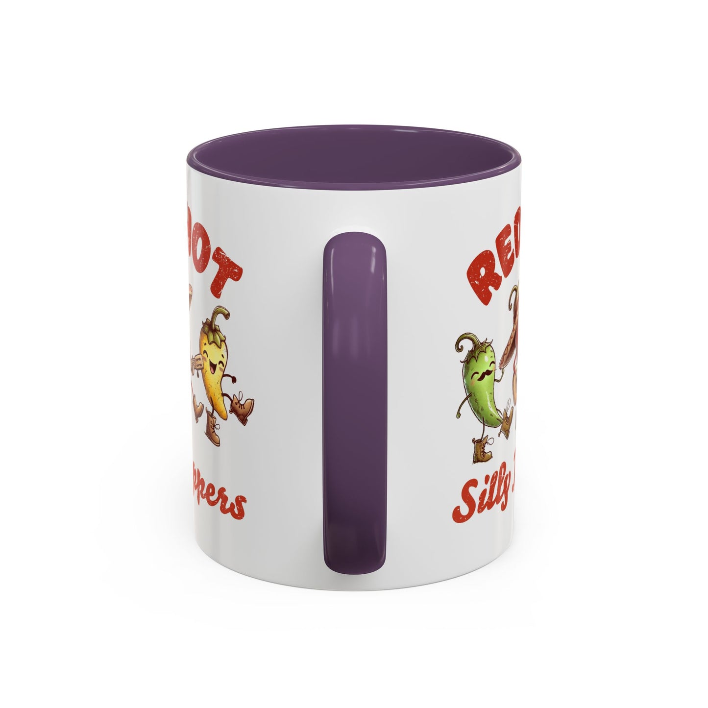 Humor Mug - Red Hot Silly Peppers