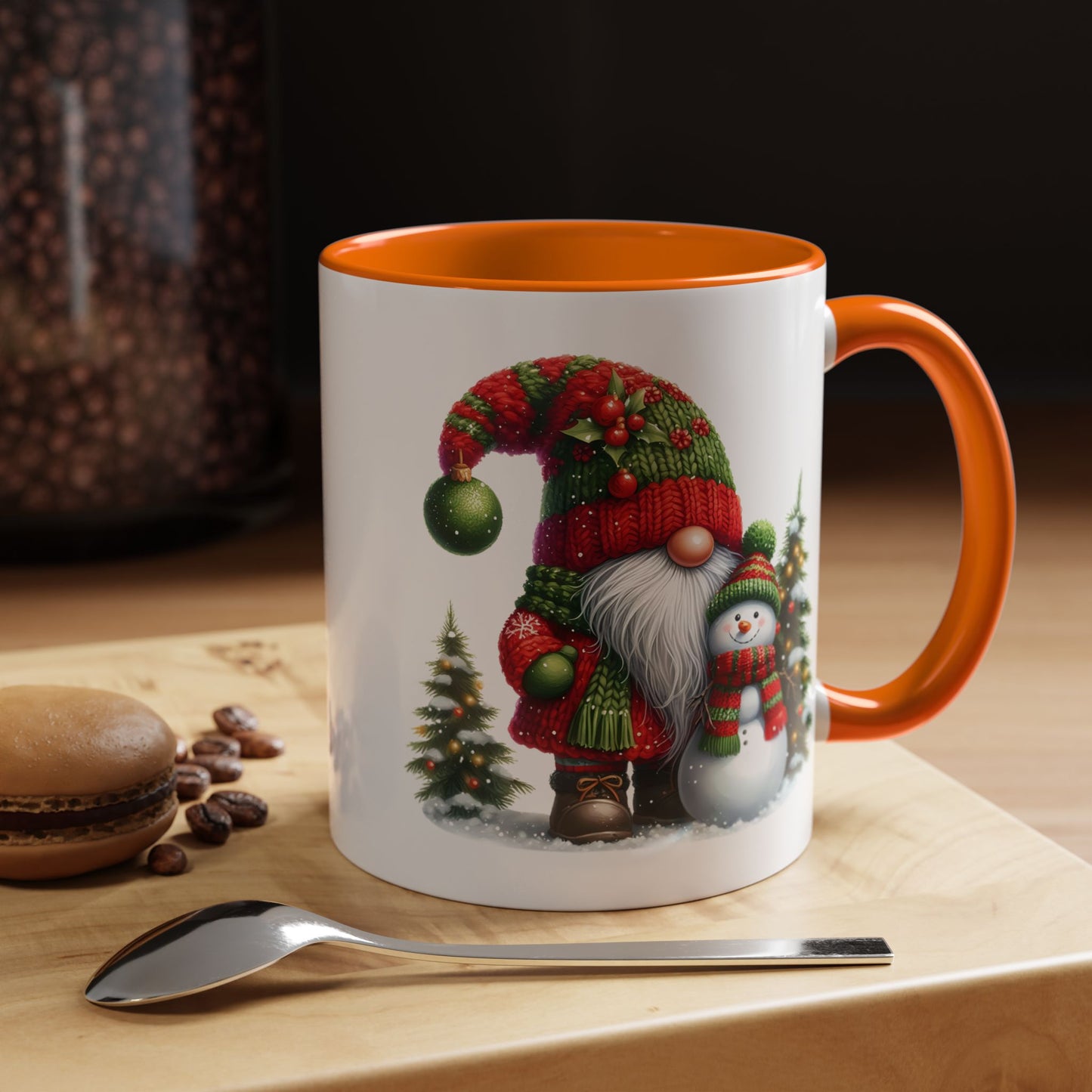 Christmas Mug - Gnome and Snowman