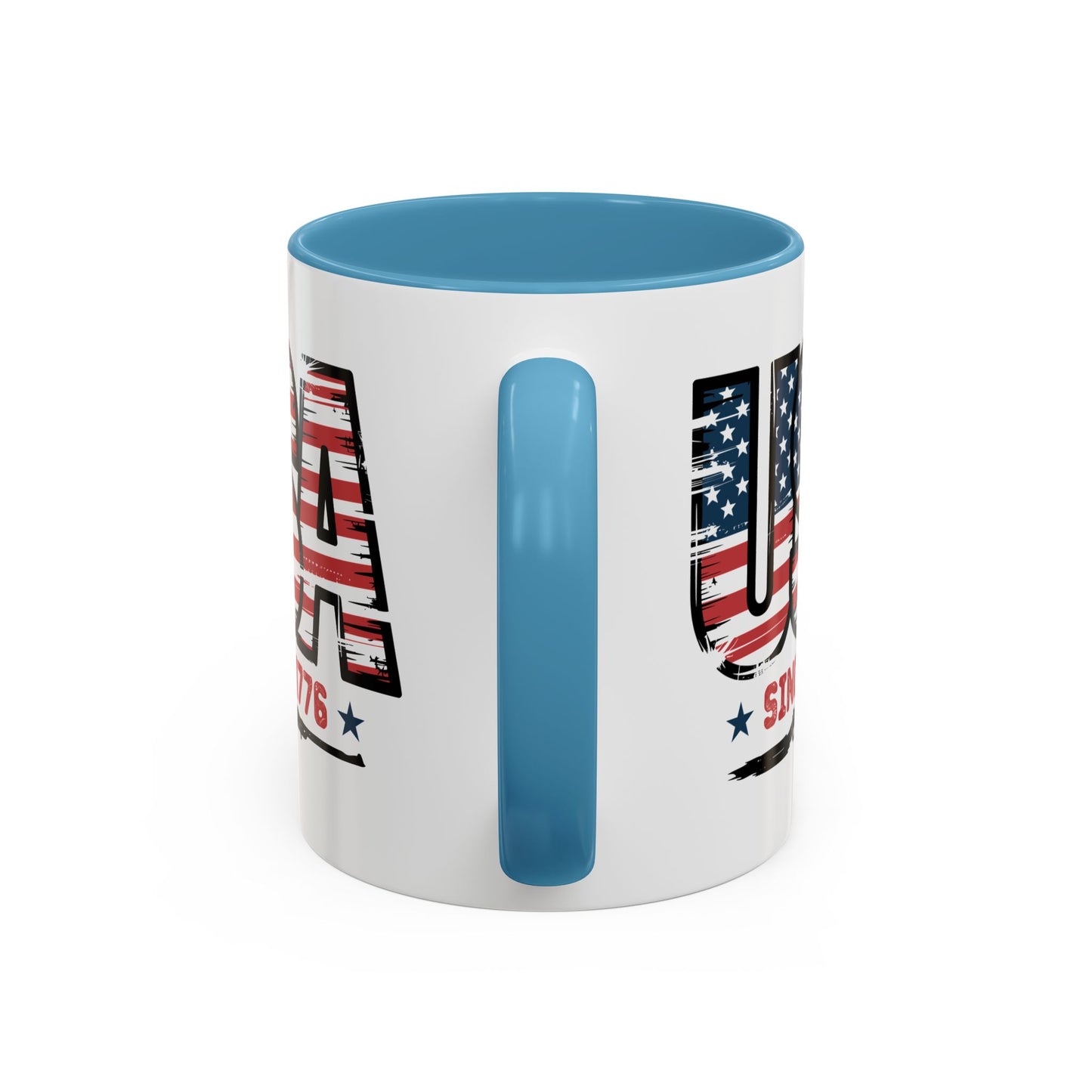 4th of July Mug - USA Since 1776 Gun