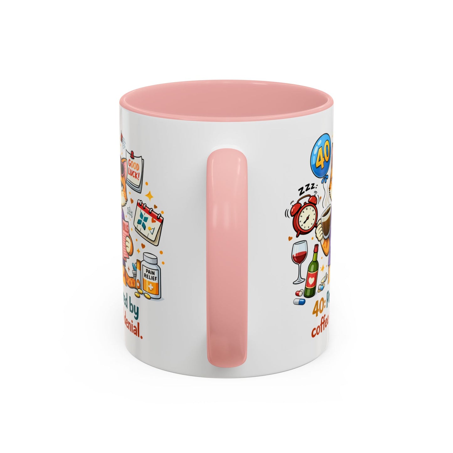 Birthday Mug - 40 Powered By