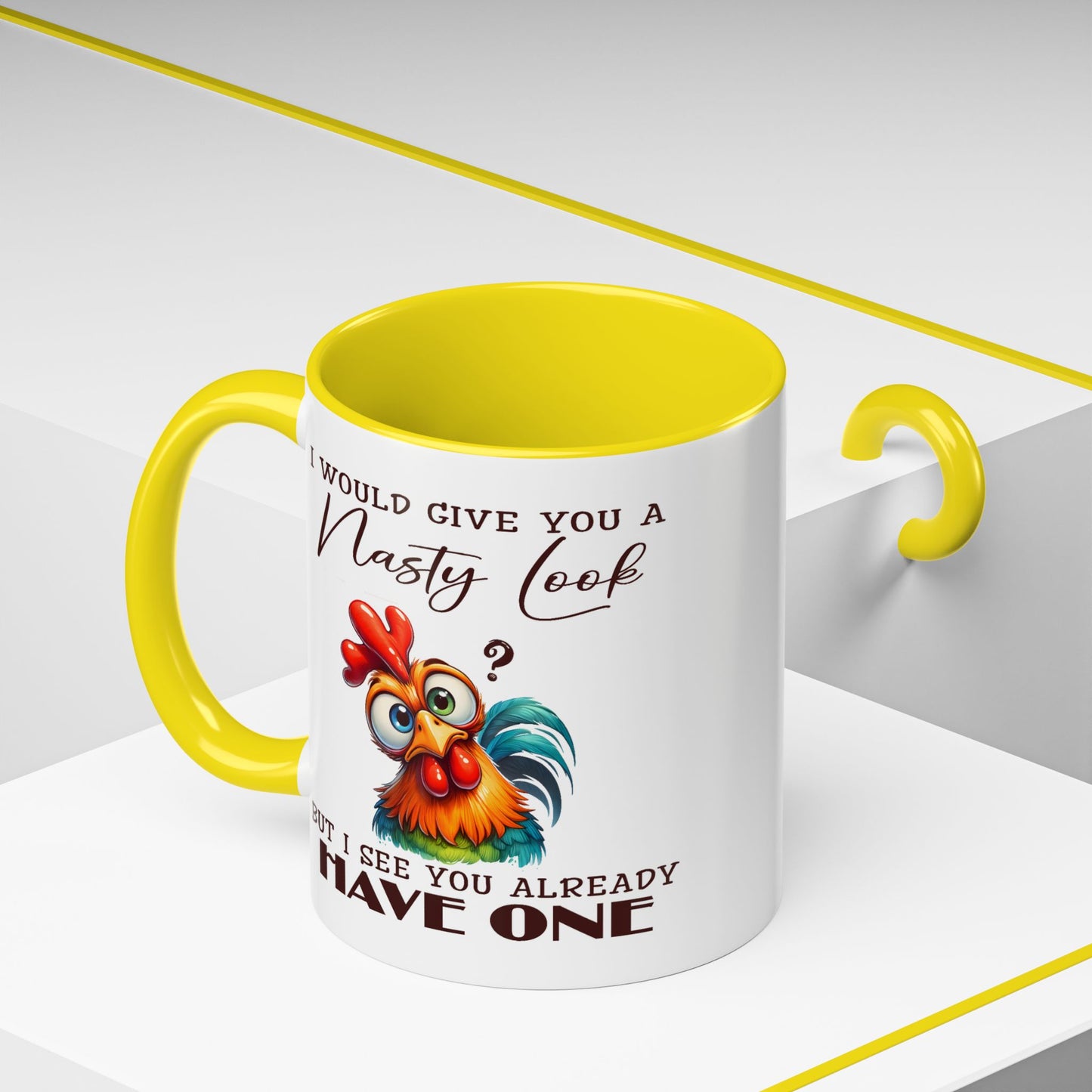 Adult Mug - I Would Give You a Nasty Look