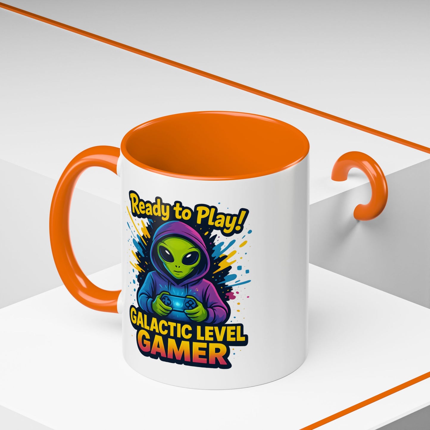 Alien Mug - Galactic Level Gamer
