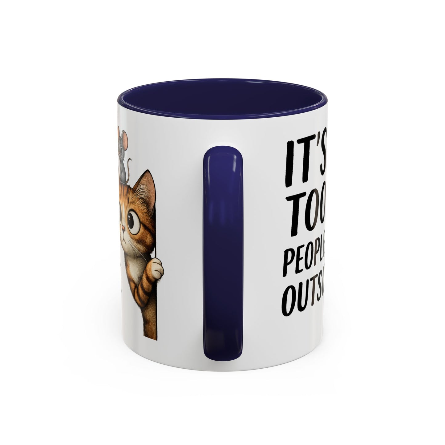Animal Mug - It's Too Peopley Outside