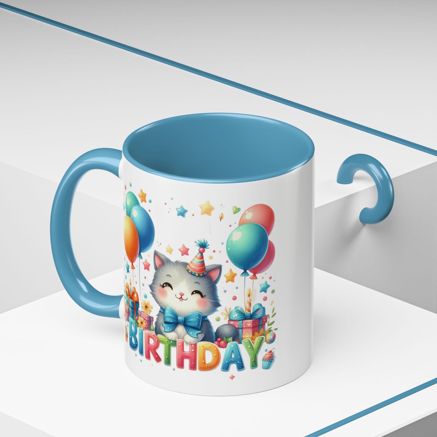 Birthday Mug - Birthday Kitty