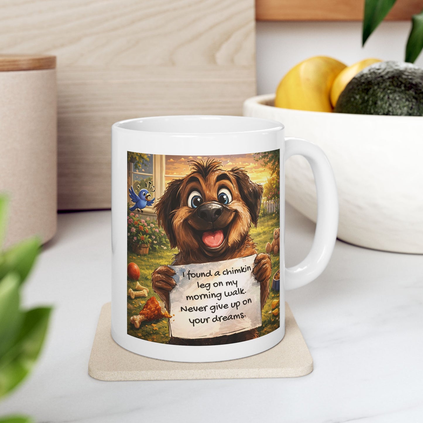 Animal Mug - I found A Chimkin Leg