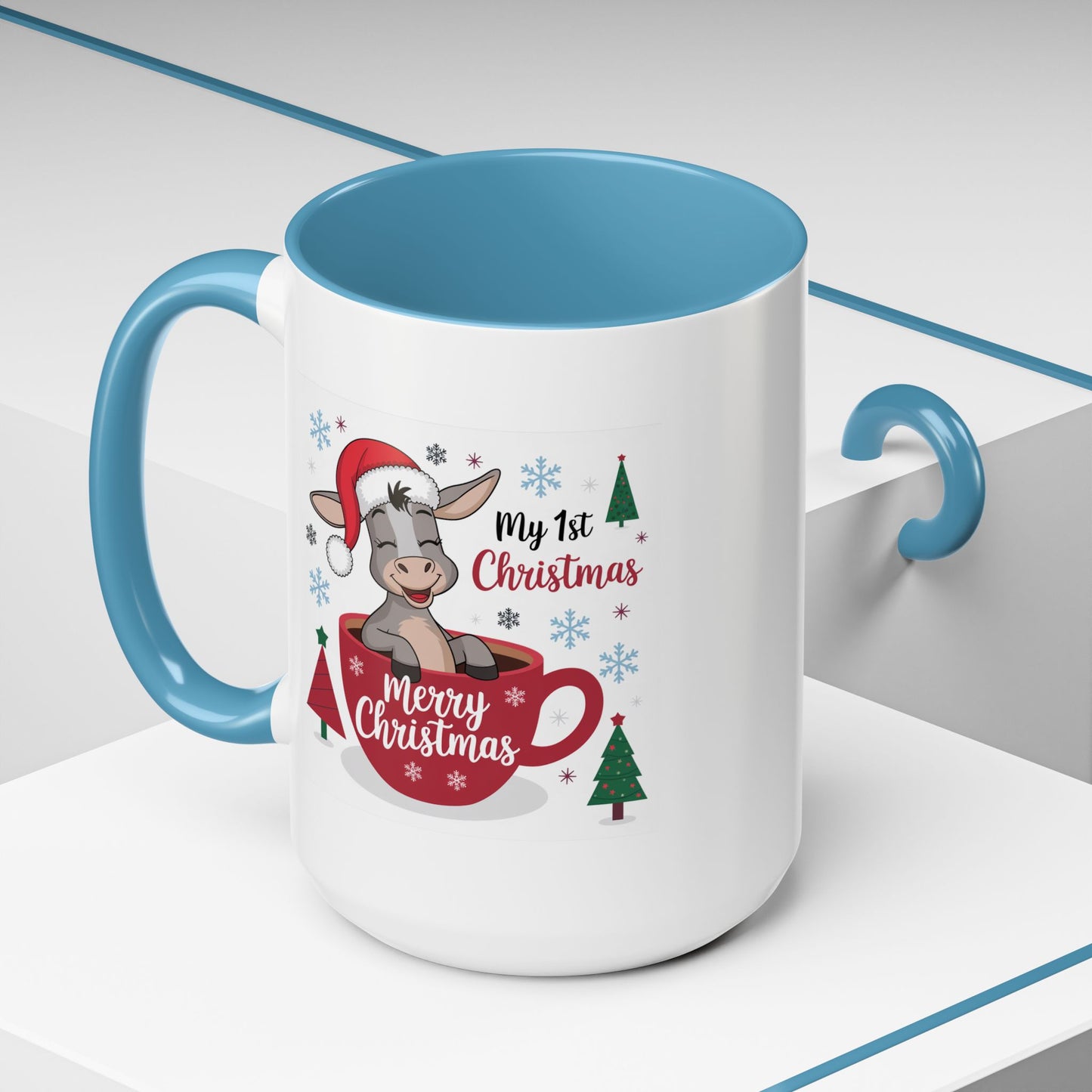 Christmas Mug - My First Christmas Donkey Cup