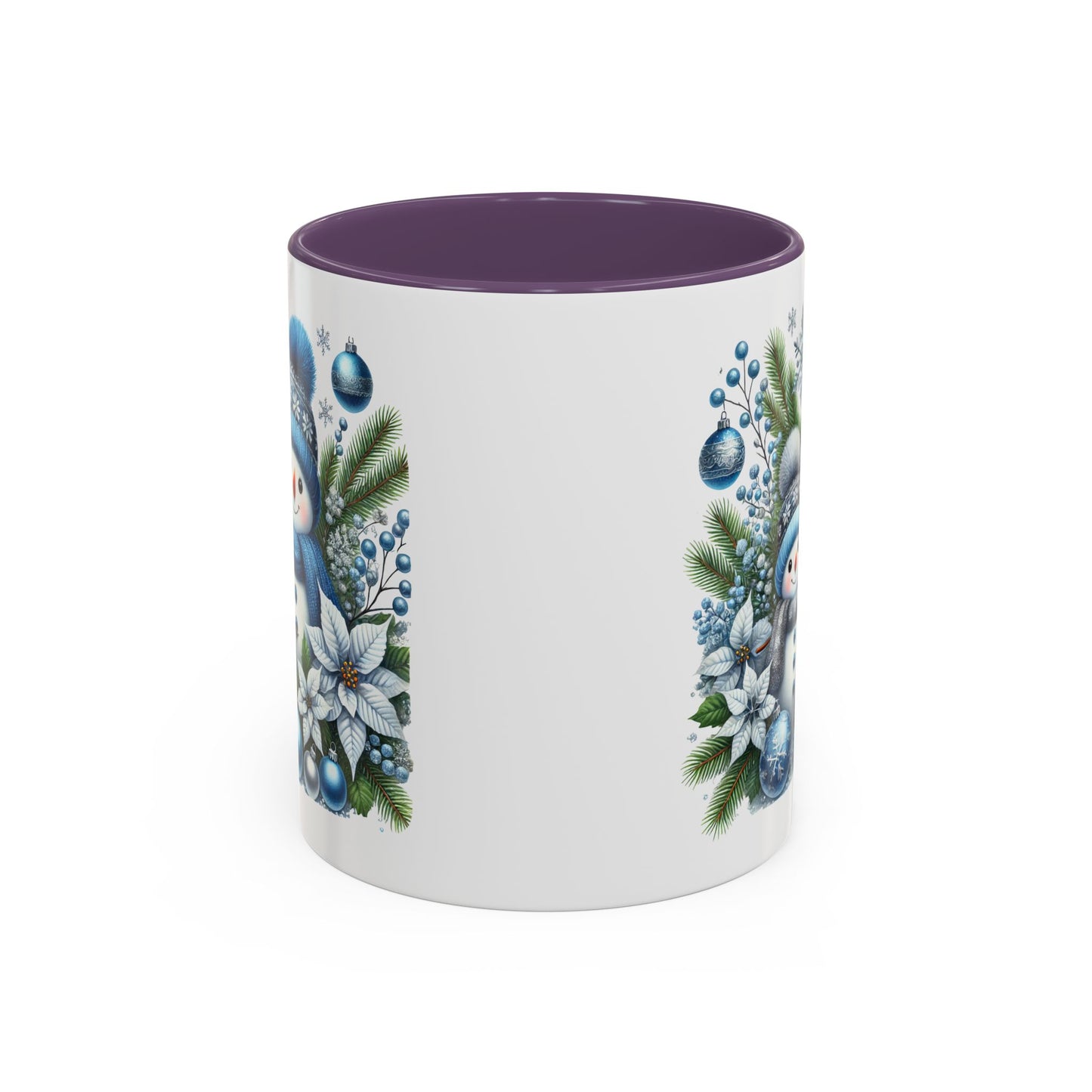 Christmas Mug - Blue Snowman Child