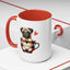 Anniversary Mug - Love You Dog Coffee Cup