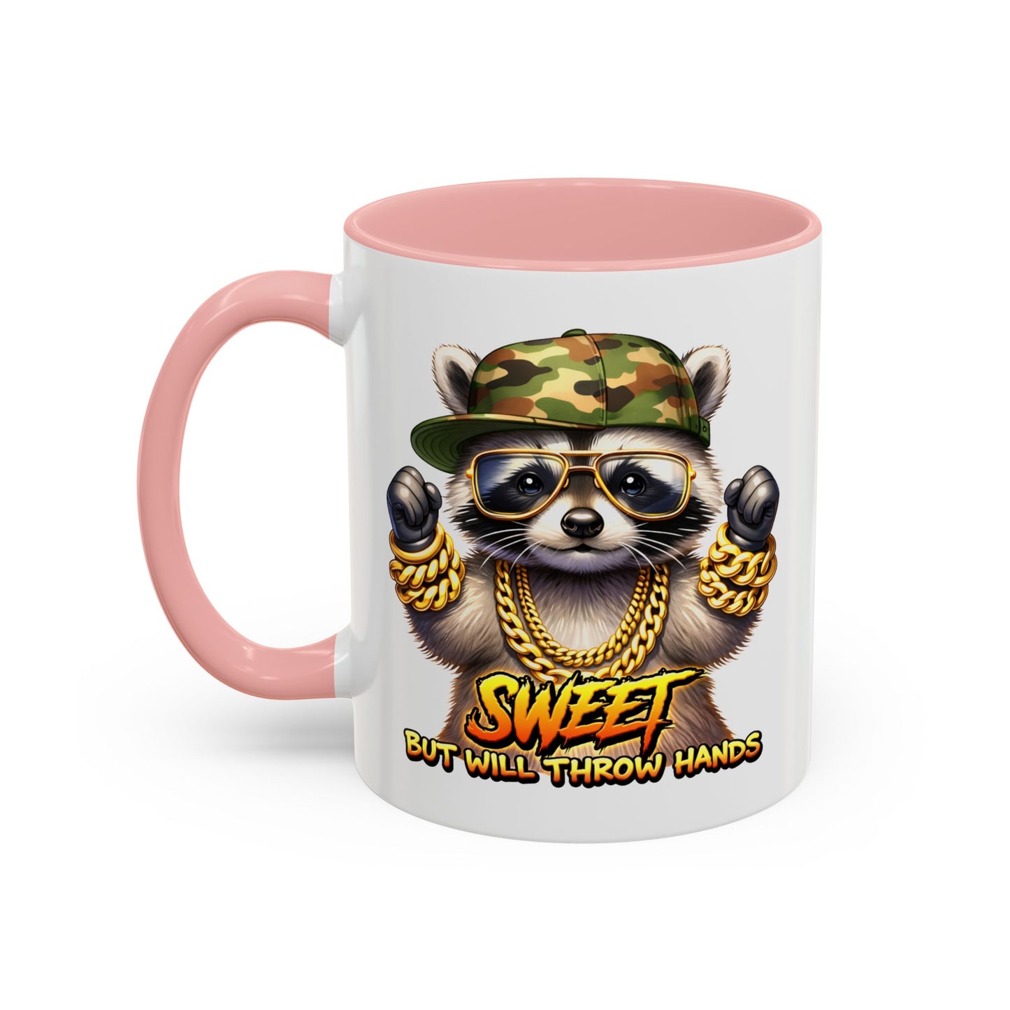Humor Mug - Sweet But Will Throw Hands