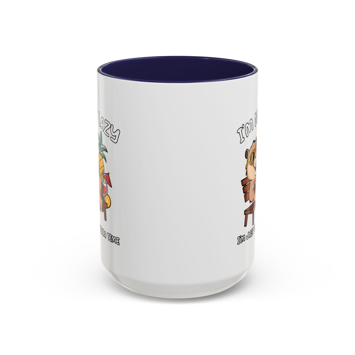 Humor Mug - I'm Not Lazy Capybara