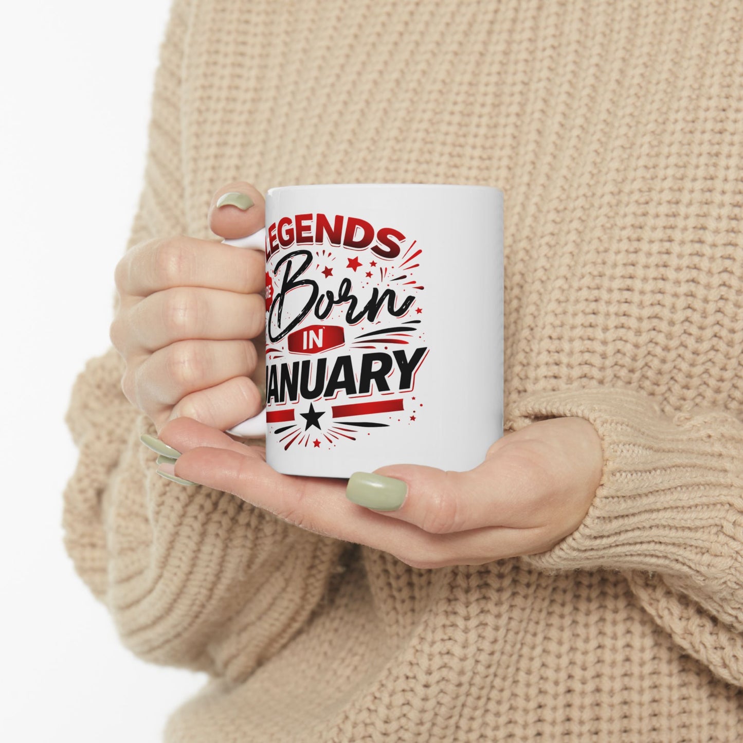 Birthday Mug - Legends January