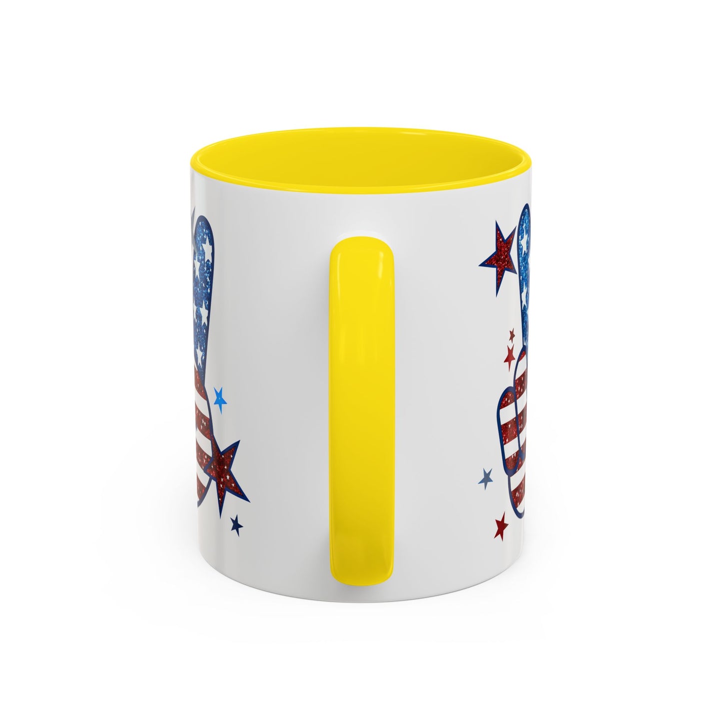 4th of July Mug - America Peace Sign