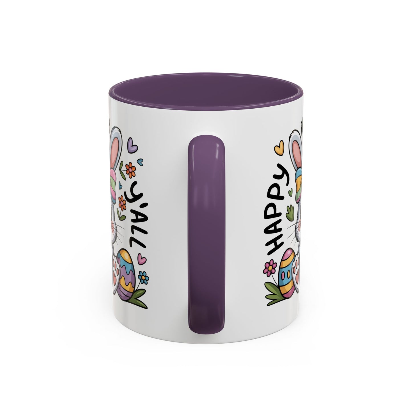 Easter Mug - Happy Easter Y'all Bunny