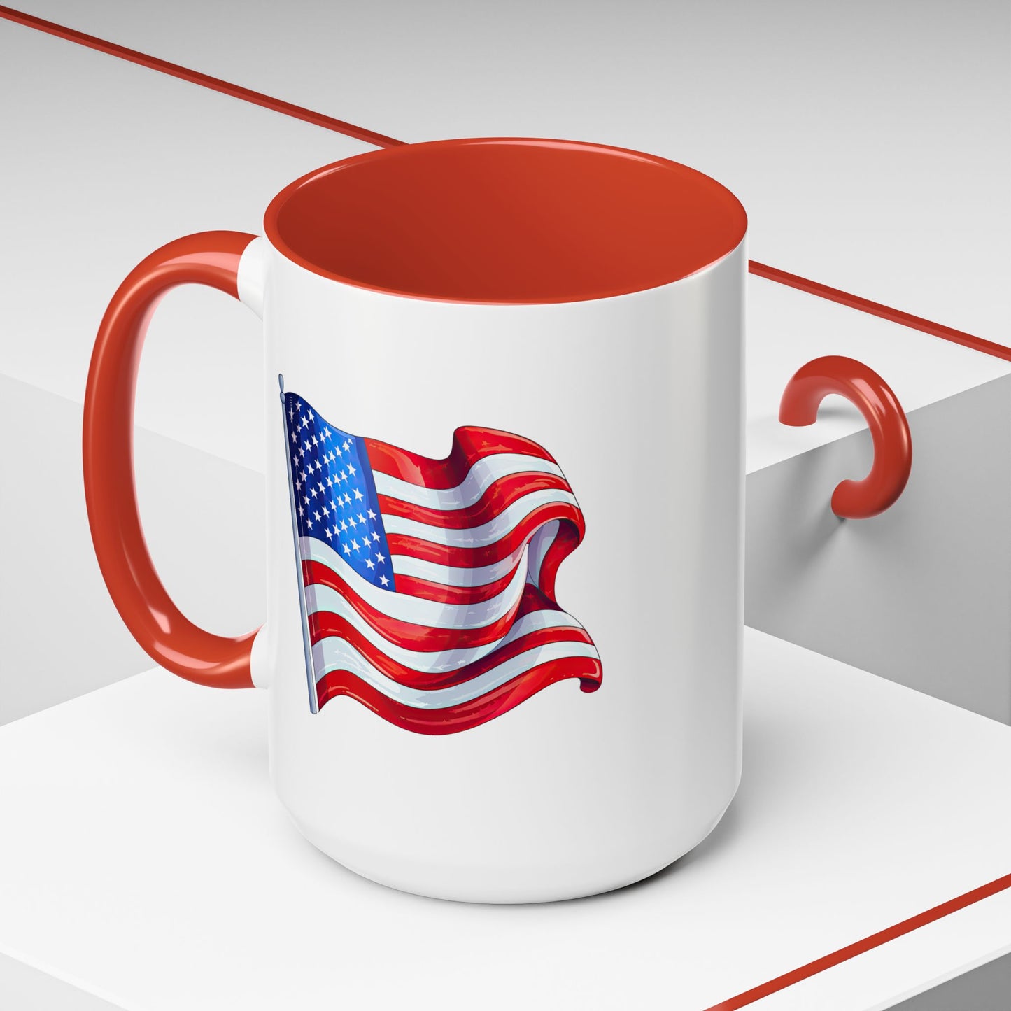 4th of July Mug - American Flag