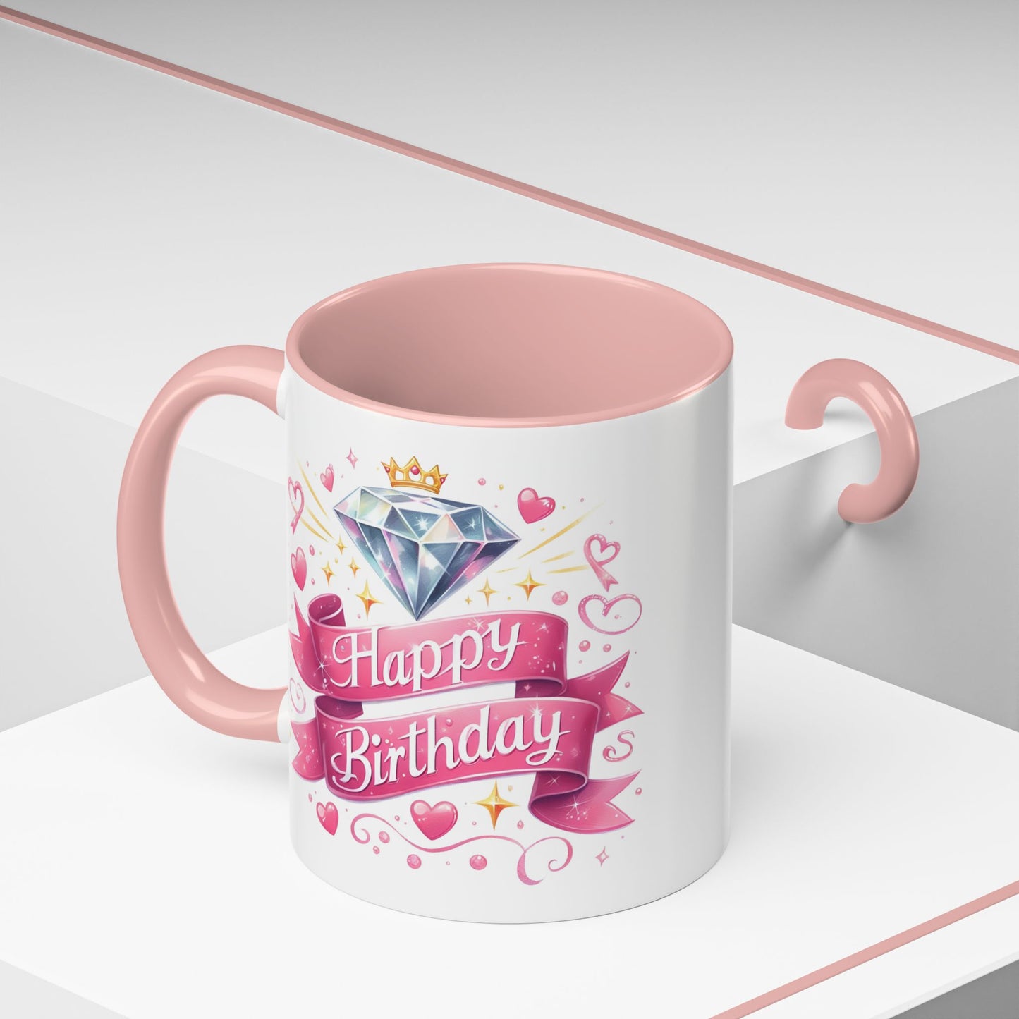 Birthday Mug - Diamond Crown
