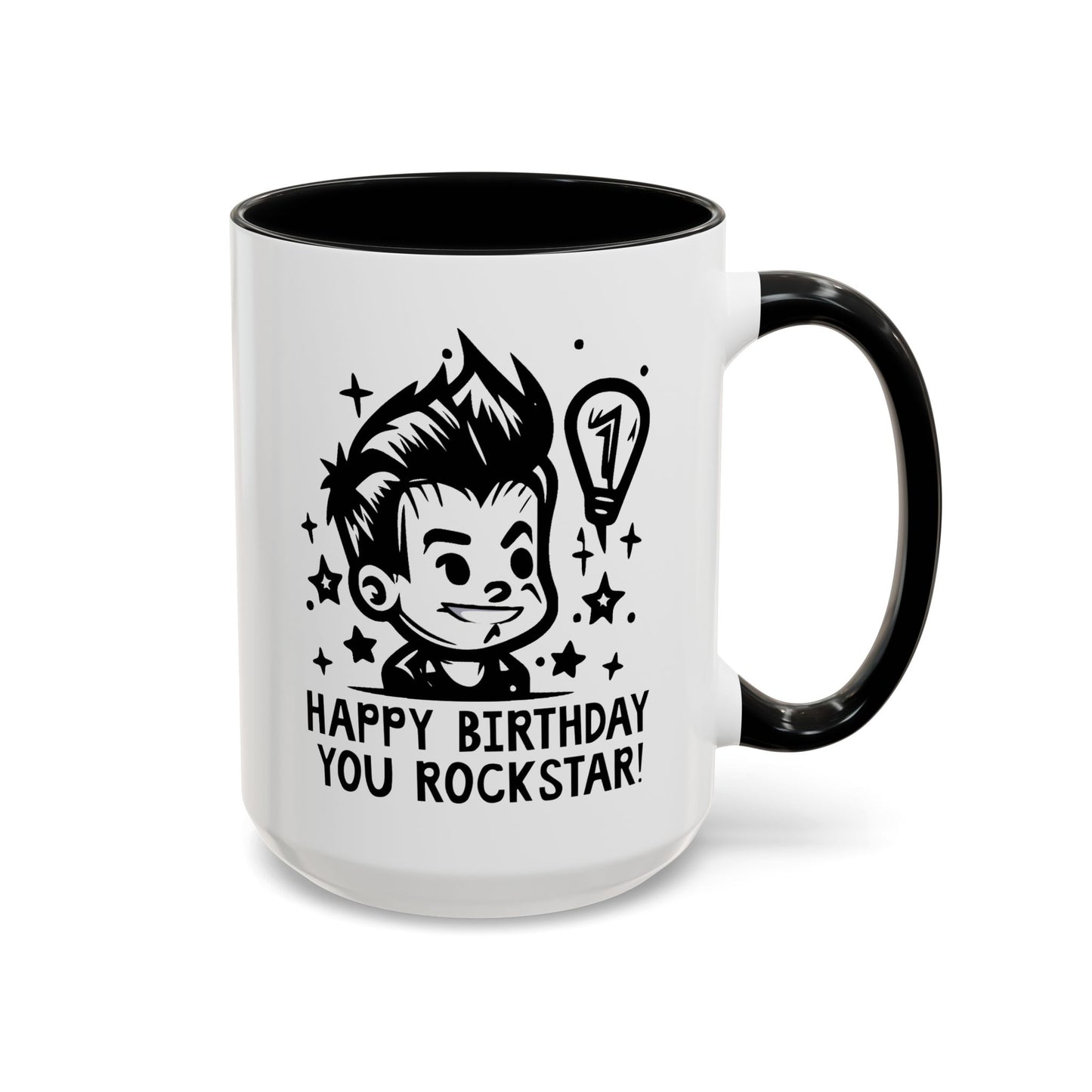 Birthday Mug - You Rockstar!