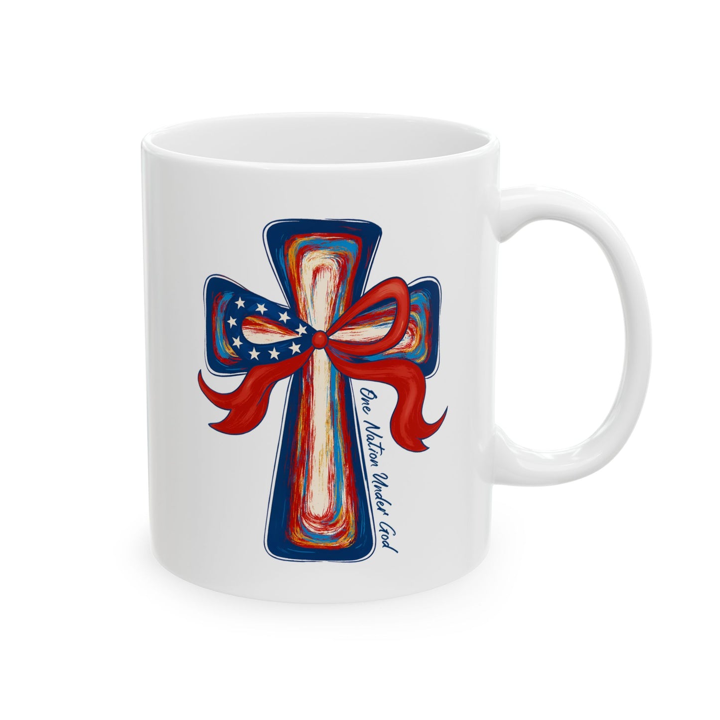 Religious Mug - One Nation God