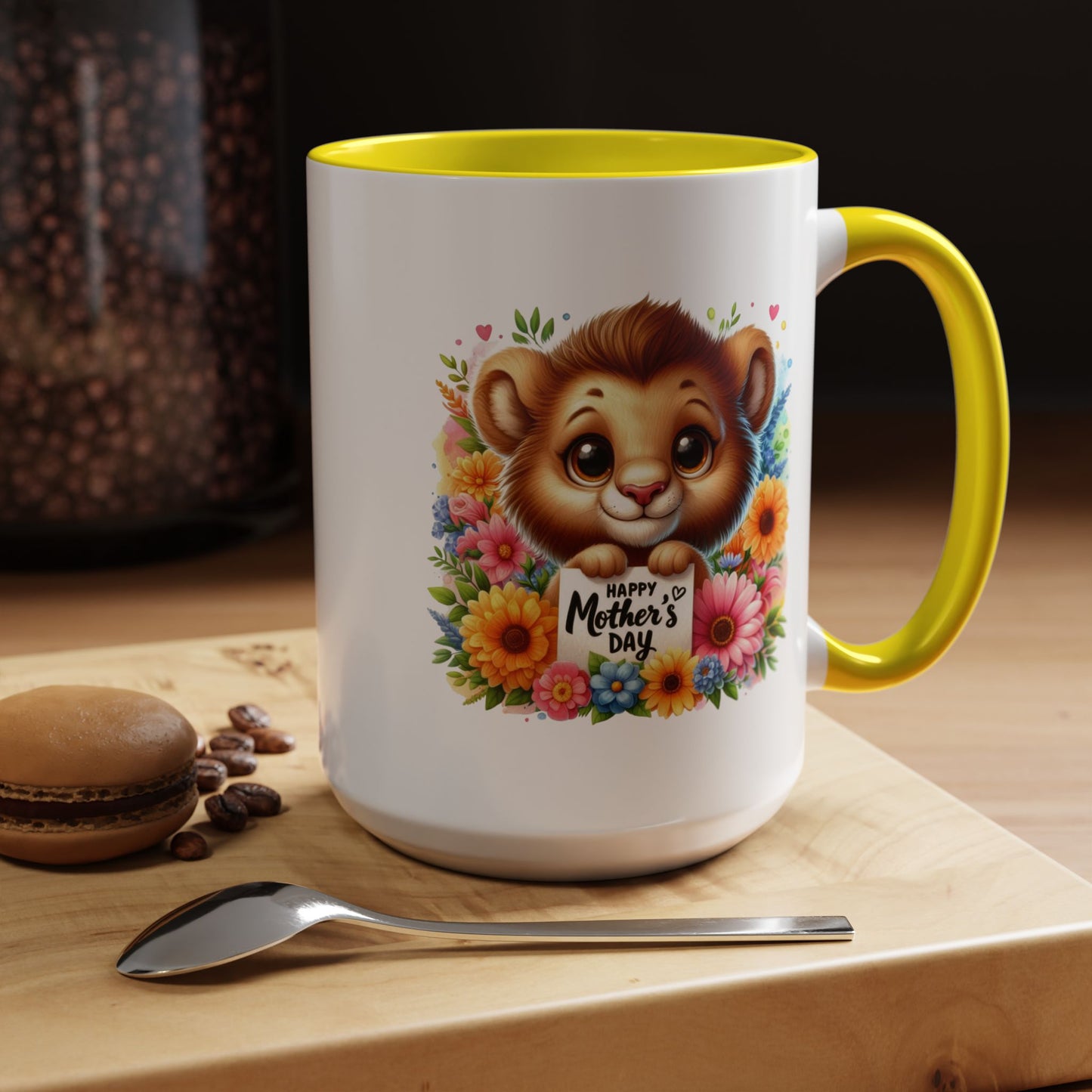 Mother's Day Mug - Happy Mother's Day Lion