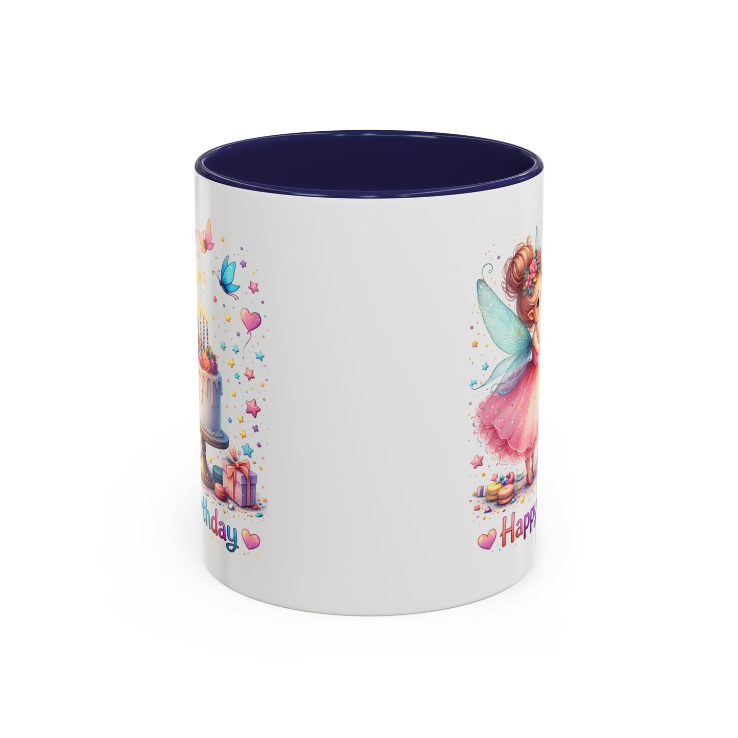 Birthday Mug - Fairy Butterflies