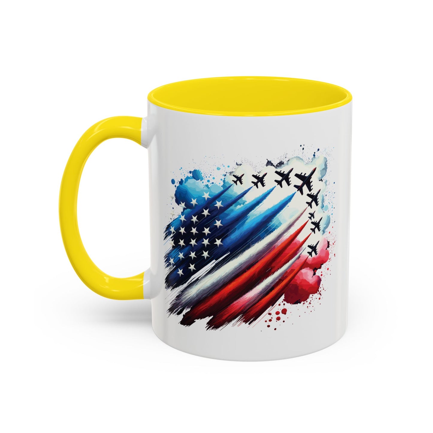 4th of July Mug - Fighter Jets USA Patriotic