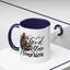 4th of July Mug - God Bless America Cross Flag