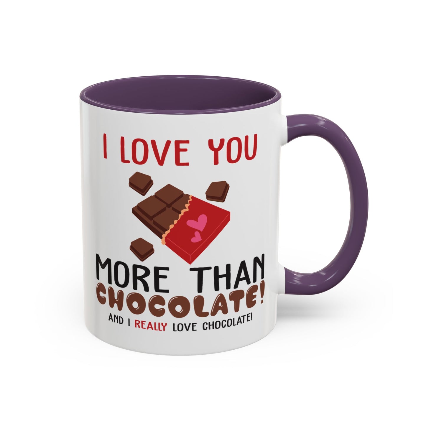 Anniversary Mug - I Love You More Than Chocolate