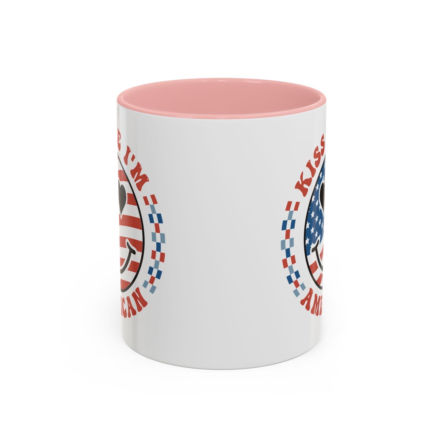 4th of July Mug - Kiss Me I'm American