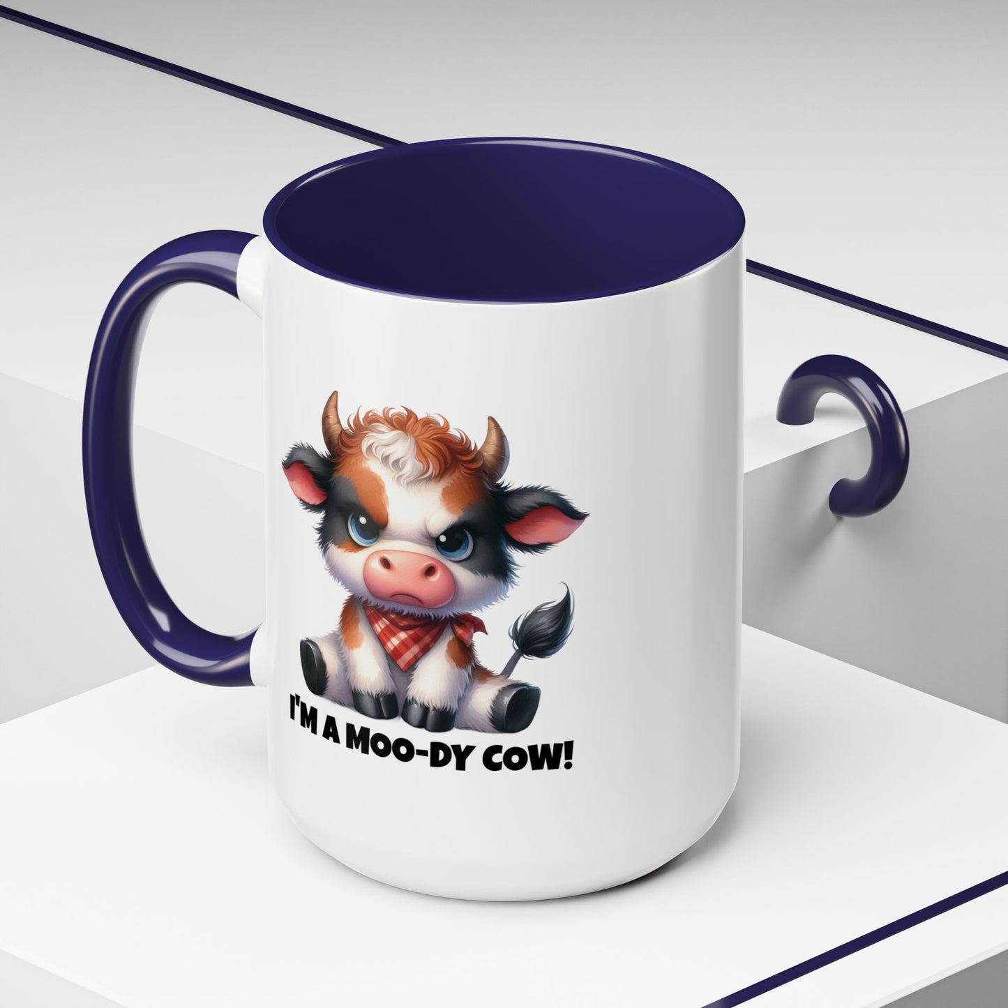 Humor Mug - I'm a Moody Cow