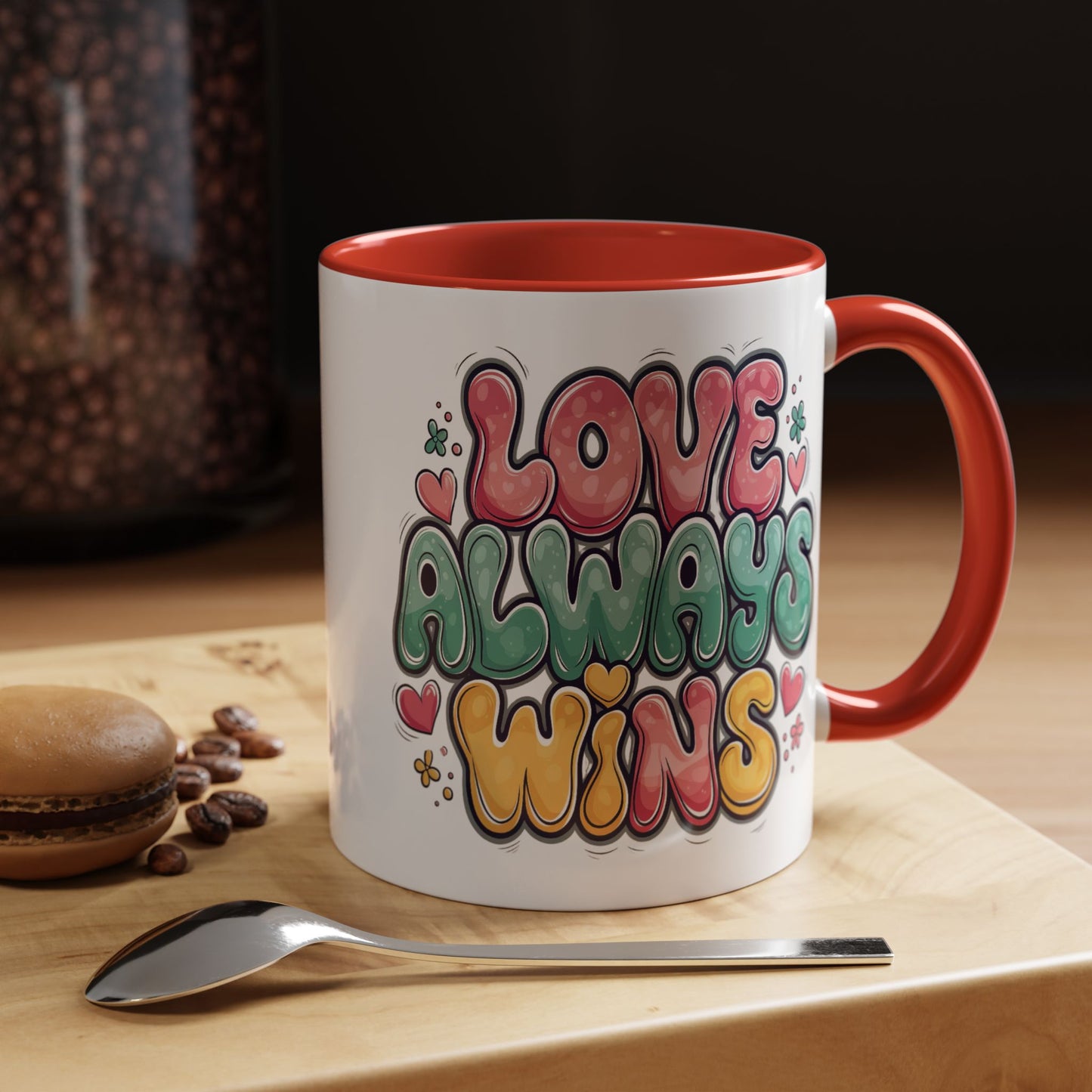 Anniversary Mug - Love Always Wins