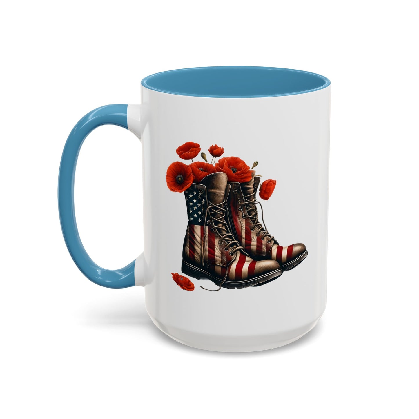 4th of July Mug - Fallen Soldier Boots