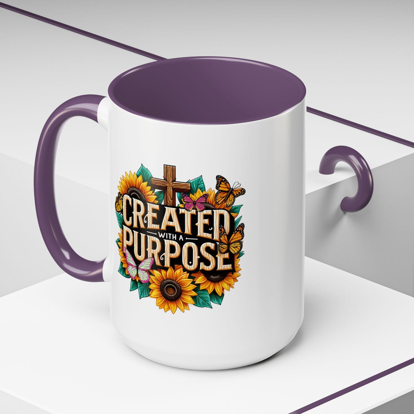 Religious Mug - Created With Purpose