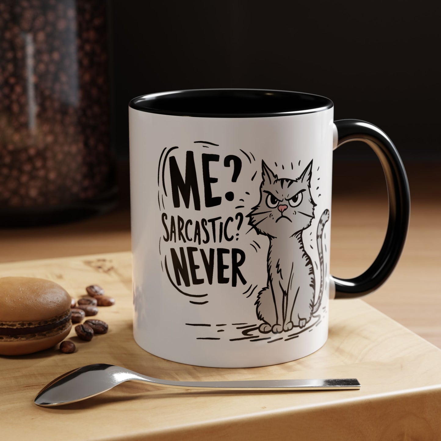 Animal Mug - Me? Sarcastic? Never