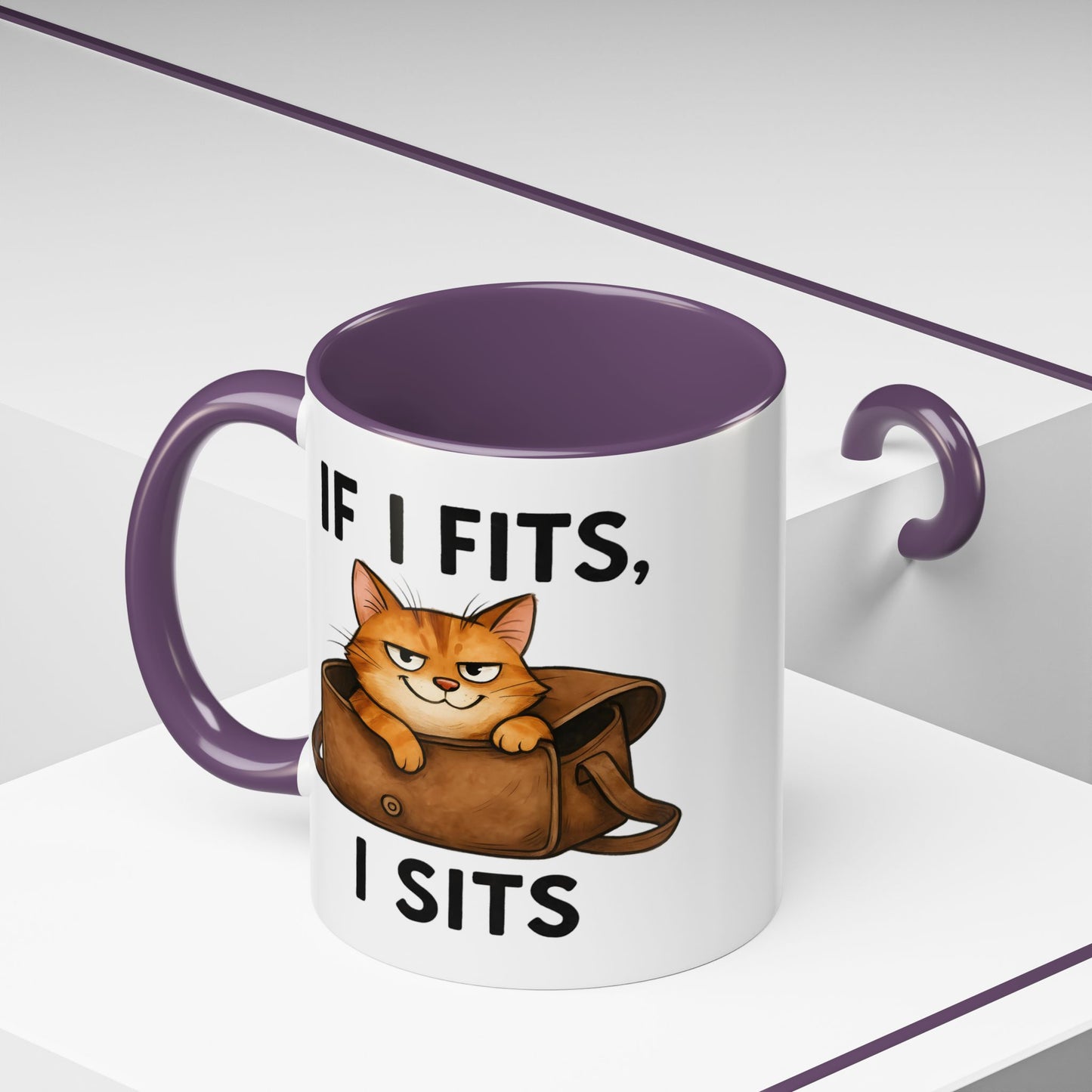Animal Mug - If I Fits I Sits