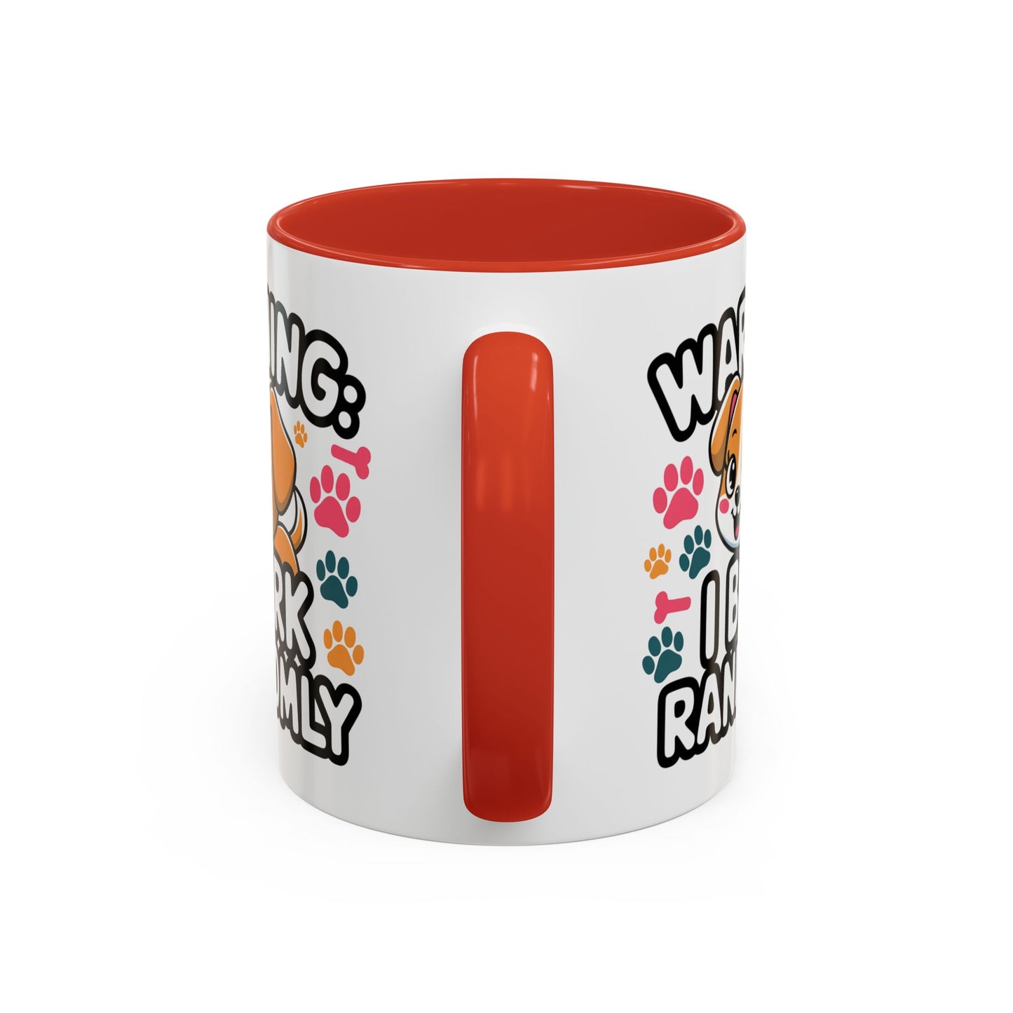 Animal Mug - Warning I Bark Randomly