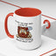 Humor Mug - No Man Has Ever Won a Game