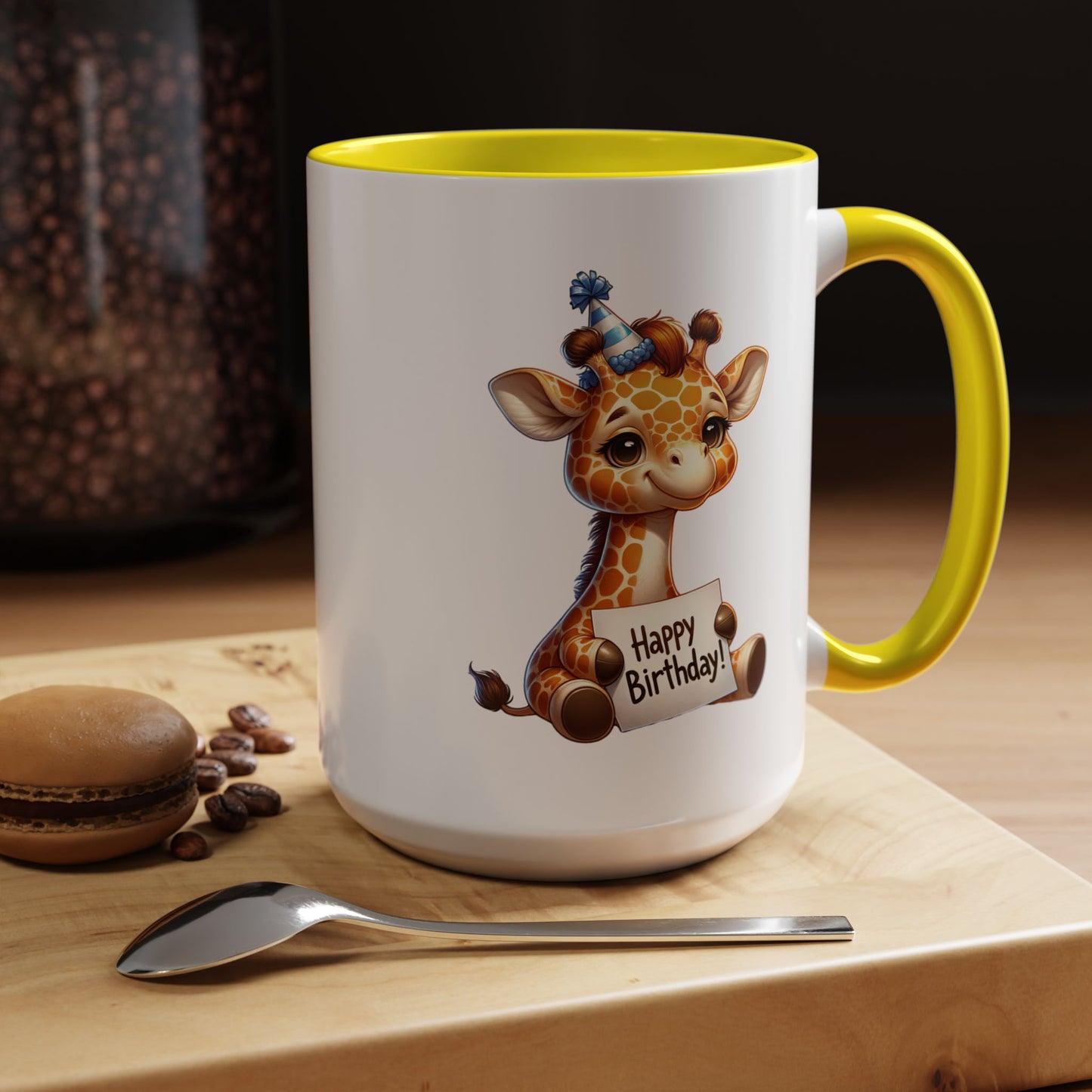Birthday Mug - Giraffe Clipart