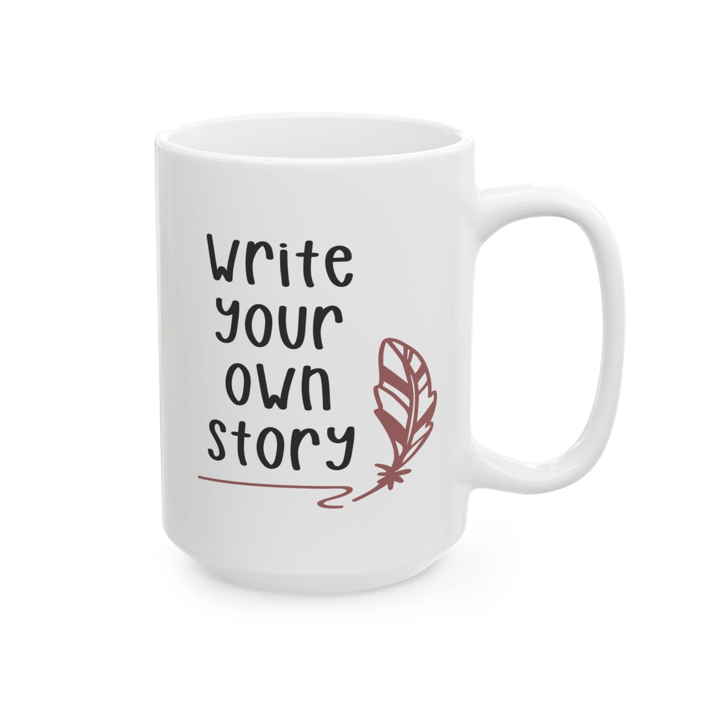 Motivation Mug - Write Your Own Story Pen