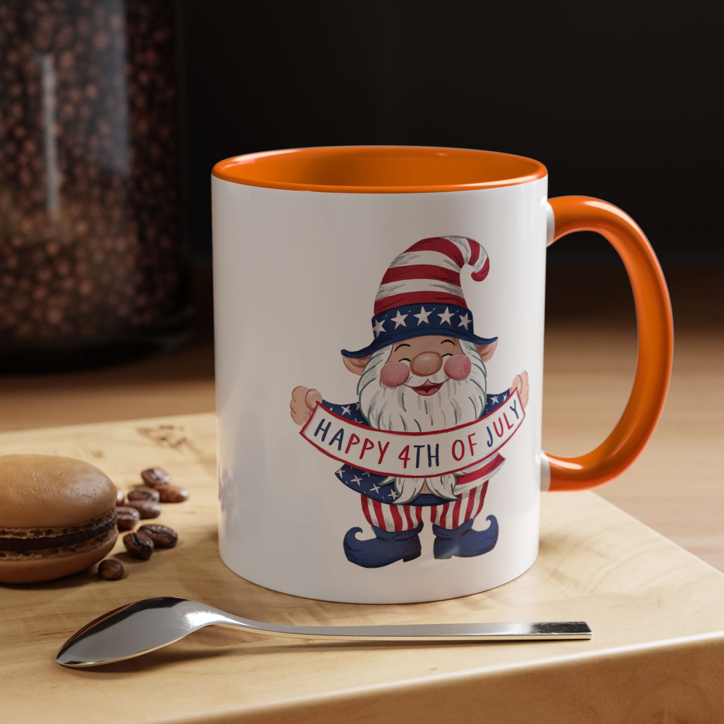 4th of July Mug - American Gnome 13