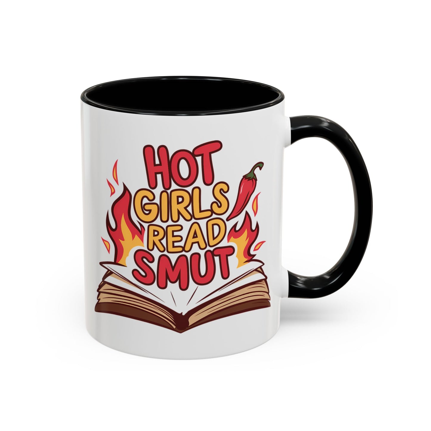 Adult Mug - Hot Girls Read Smut