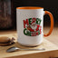 Christmas Mug - Green & Red Text Santa Presents