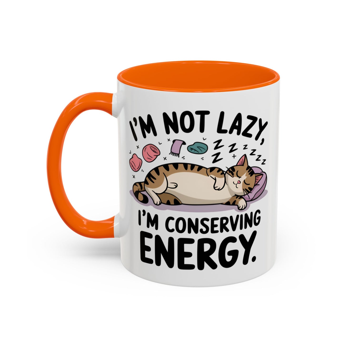 Animal Mug - I'm Not Lazy I'm Conserving Energy