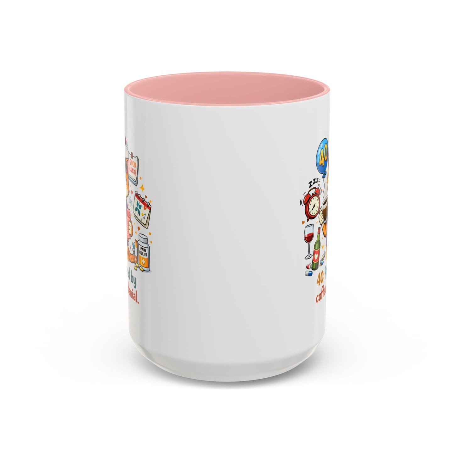 Birthday Mug - 40 Powered By