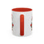 Christmas Mug - Merry Christmas White & Green Text Gnome Snow
