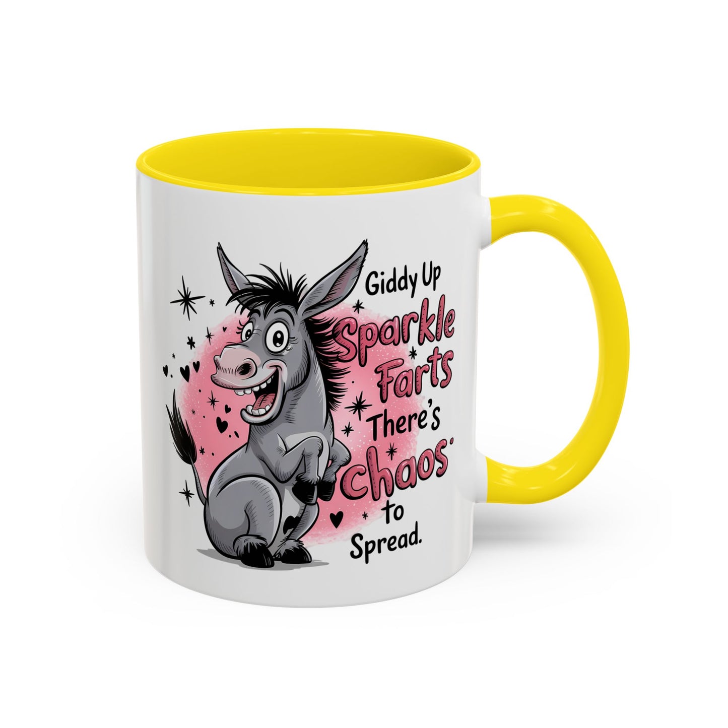 Humor Mug - Giddy Up Sparkle Farts
