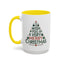 Christmas Mug - I Wish You a Merry Christmas Tree