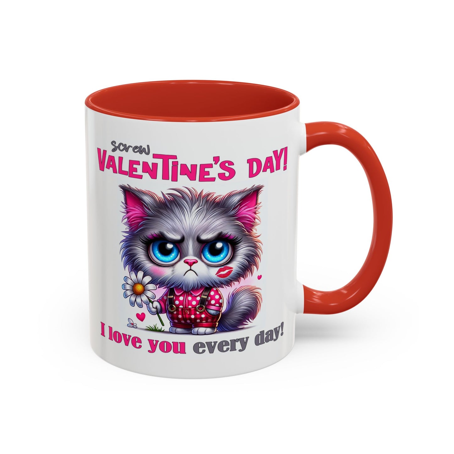 Animal Mug - Screw Valentine's Day
