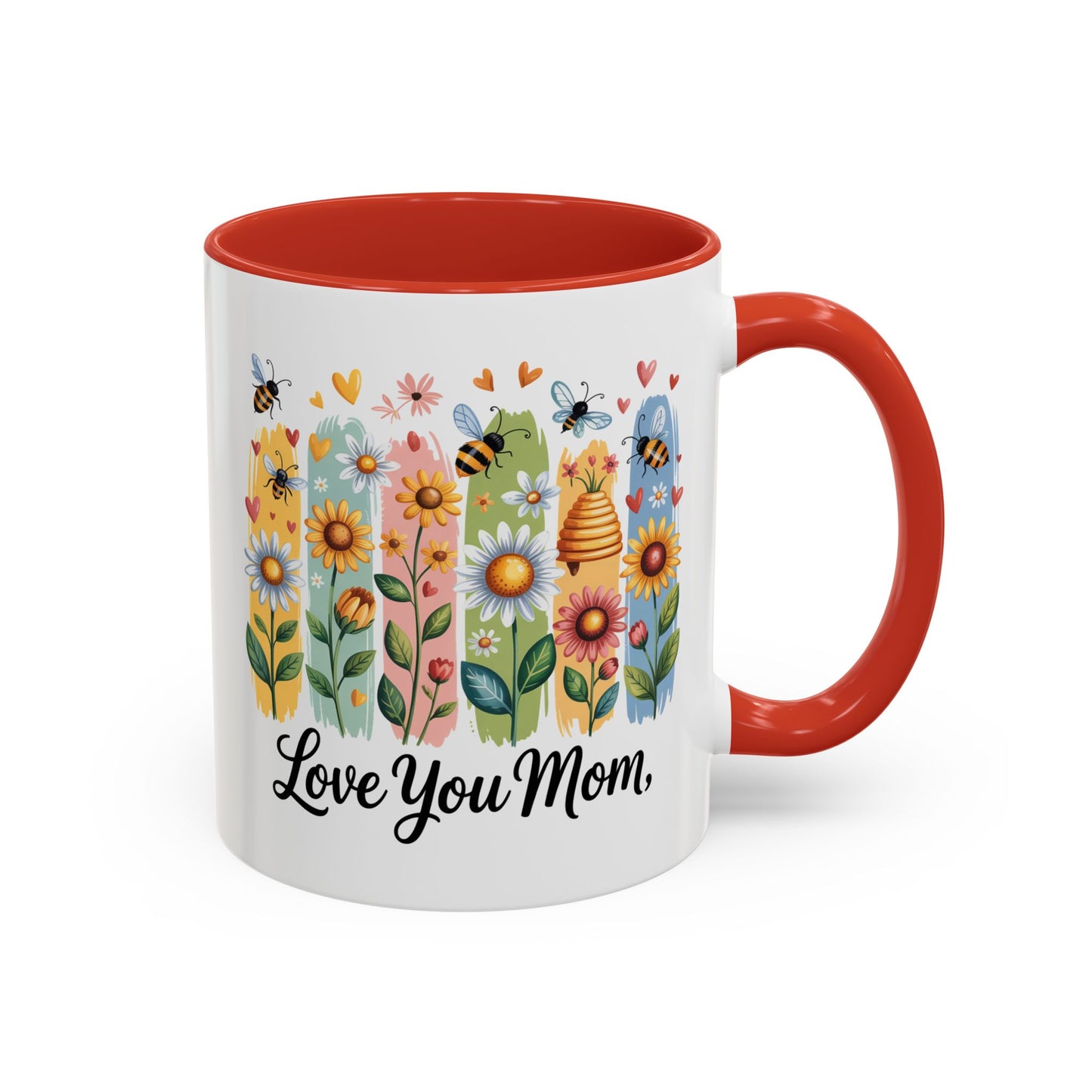 Mother's Day Mug - Love You Mom Beehive