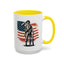 4th of July Mug - American Soldier Flag