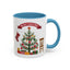 Christmas Mug - Merry Christmas Banner Tree Presents